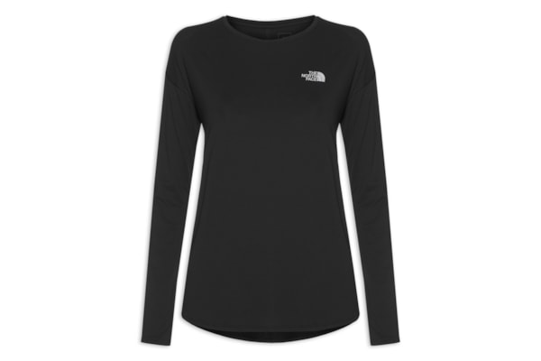 Blusa Feminina Hyper Tee L/S Crew - Preto