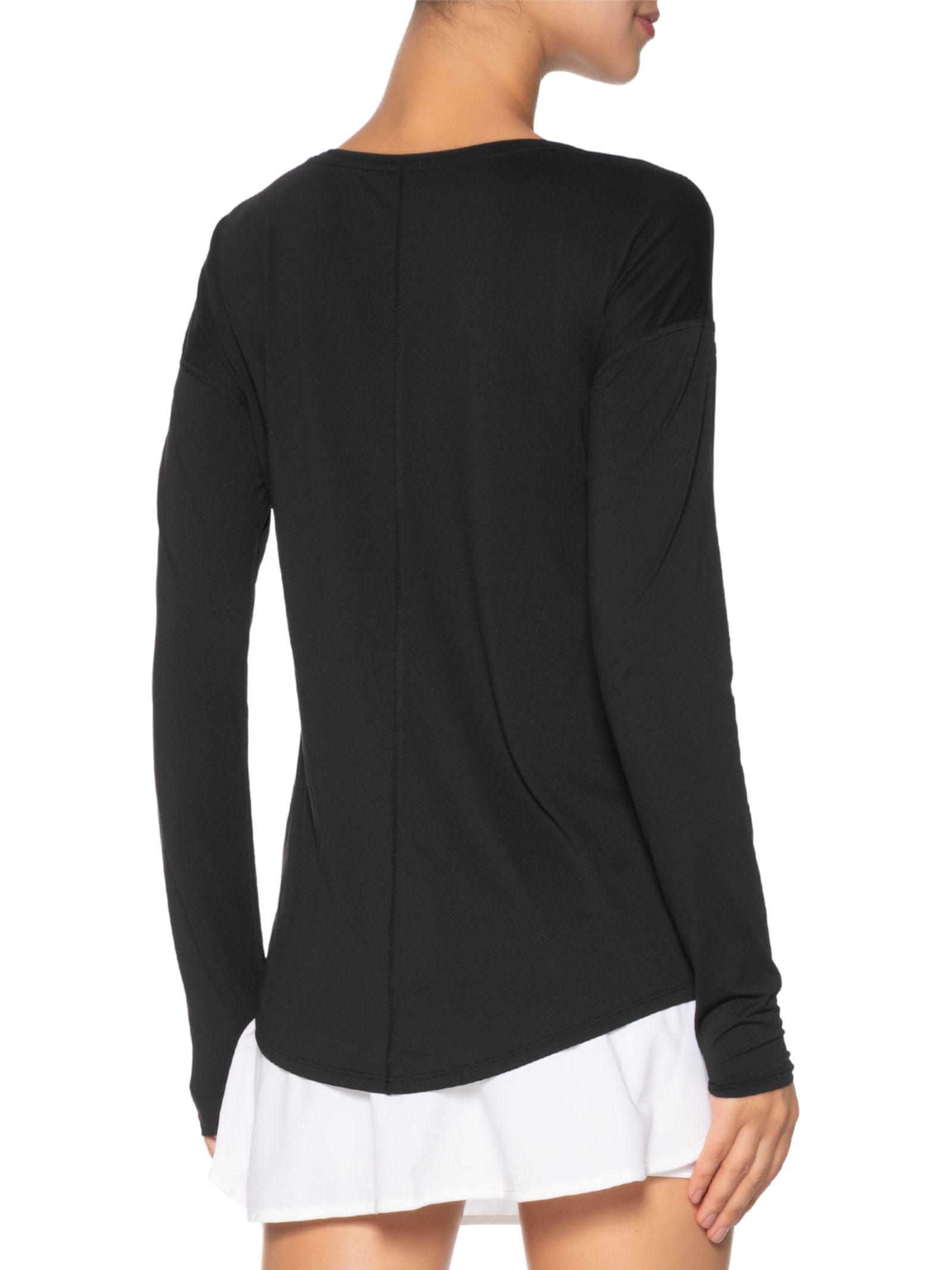 The North Face - Blusa Feminina Hyper Tee L/S Crew - Preto