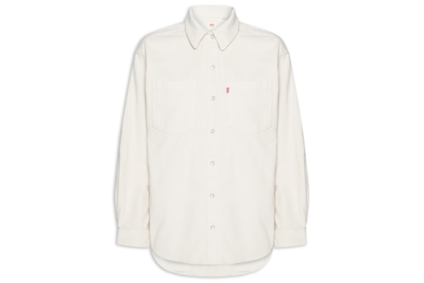 Blusa Feminina Iris Corduroy Overshirt - Bege