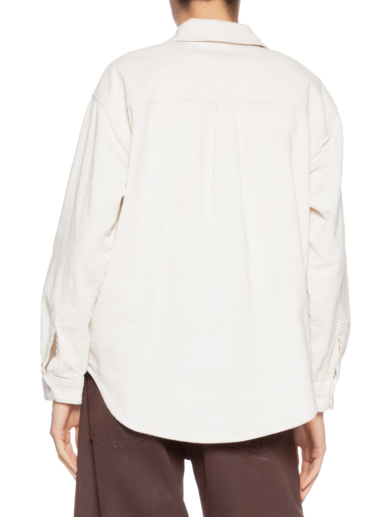Blusa Feminina Iris Corduroy Overshirt Bege Levi's