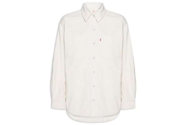 Blusa Feminina Iris Corduroy Overshirt - Bege