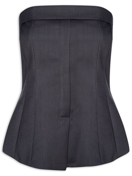 Blusa Feminina Isa - Cinza