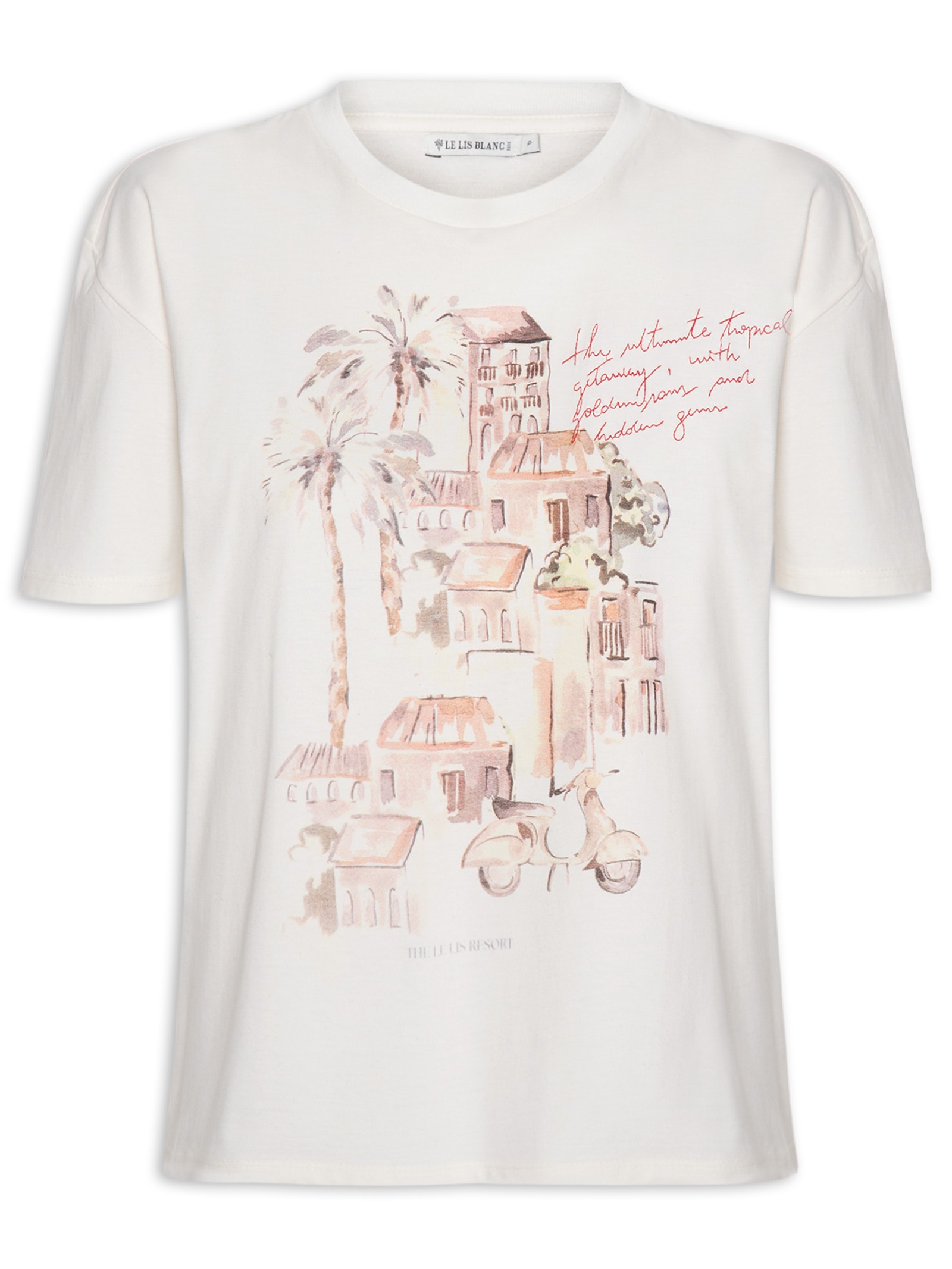 Blusa Feminina Island Off White Le Lis