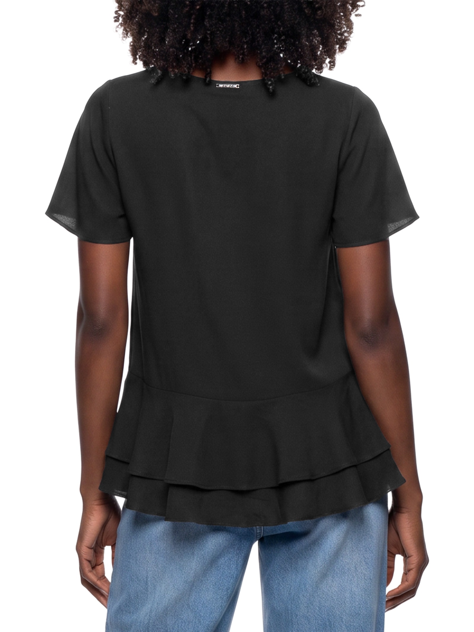 Blusa Feminina Istambul – Preto Lez A Lez