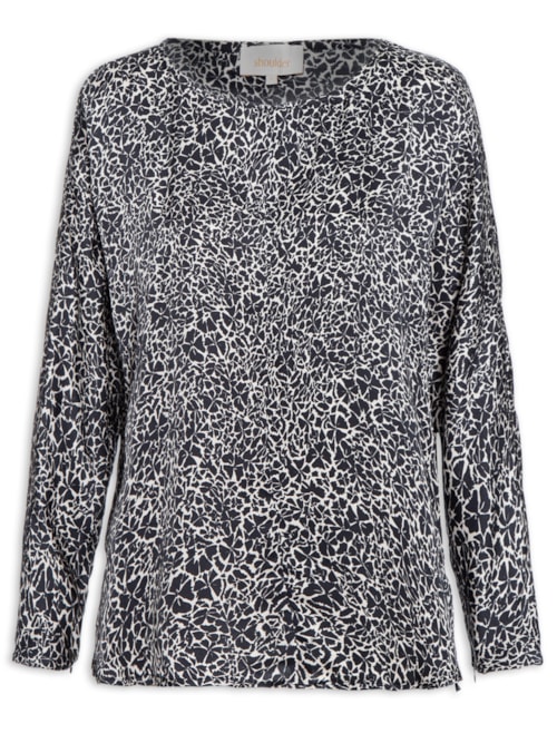 Blusa Feminina Jardim – Preto