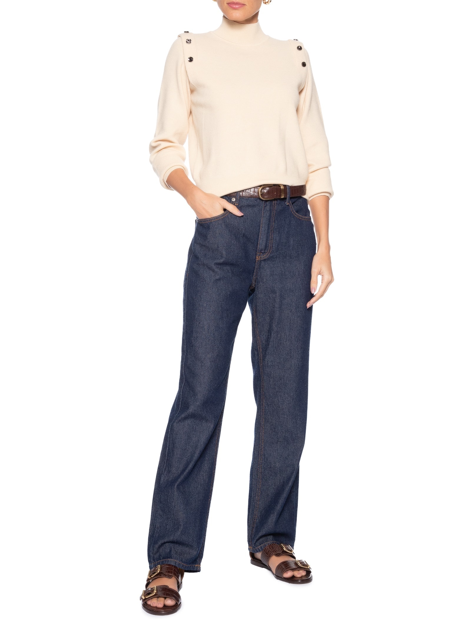 Blusa Feminina Jasmin I Bege Le Lis