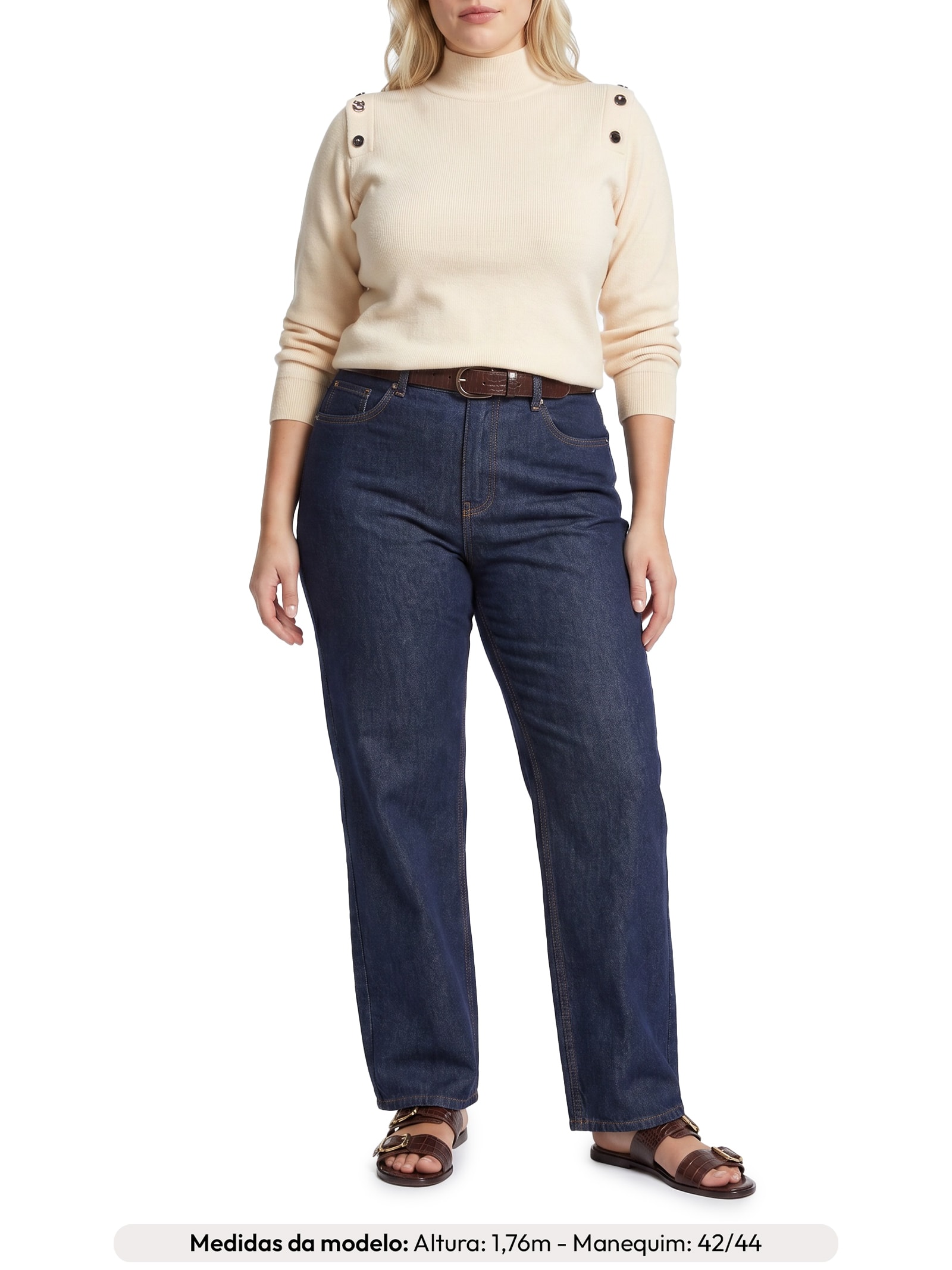 Blusa Feminina Jasmin I Bege Le Lis