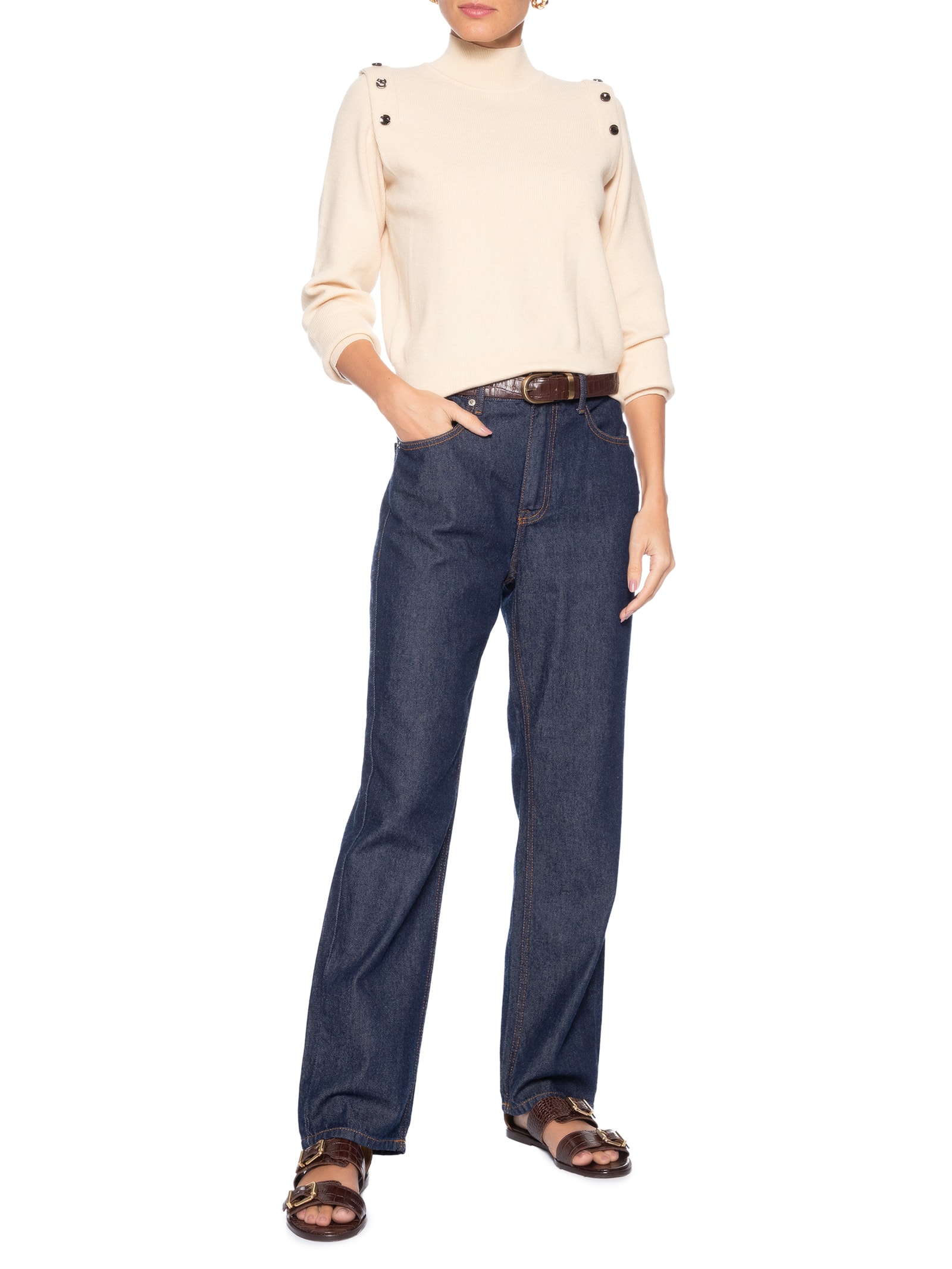 Blusa Feminina Jasmin I Bege Le Lis