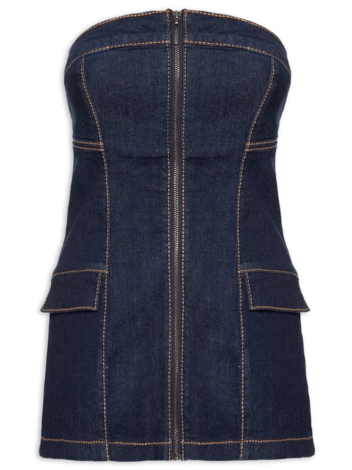 Blusa Feminina Jeans – Azul