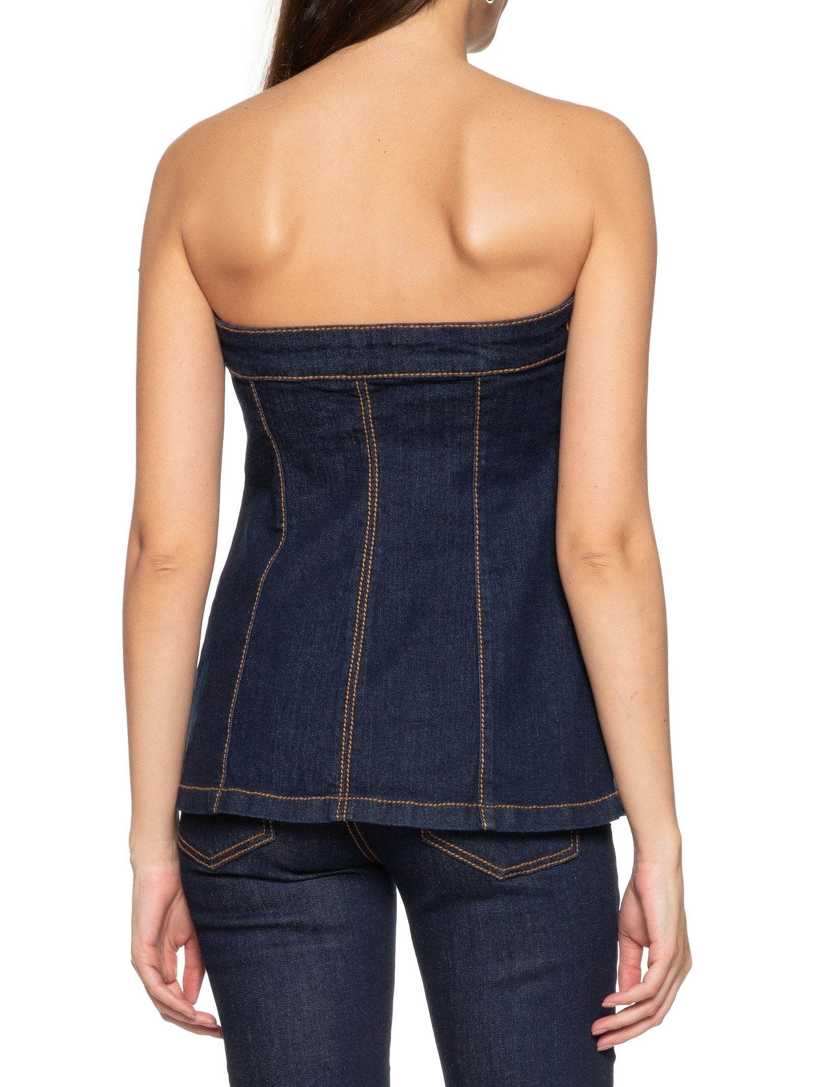 Blusa Feminina Jeans Azul  Colcci Jeans