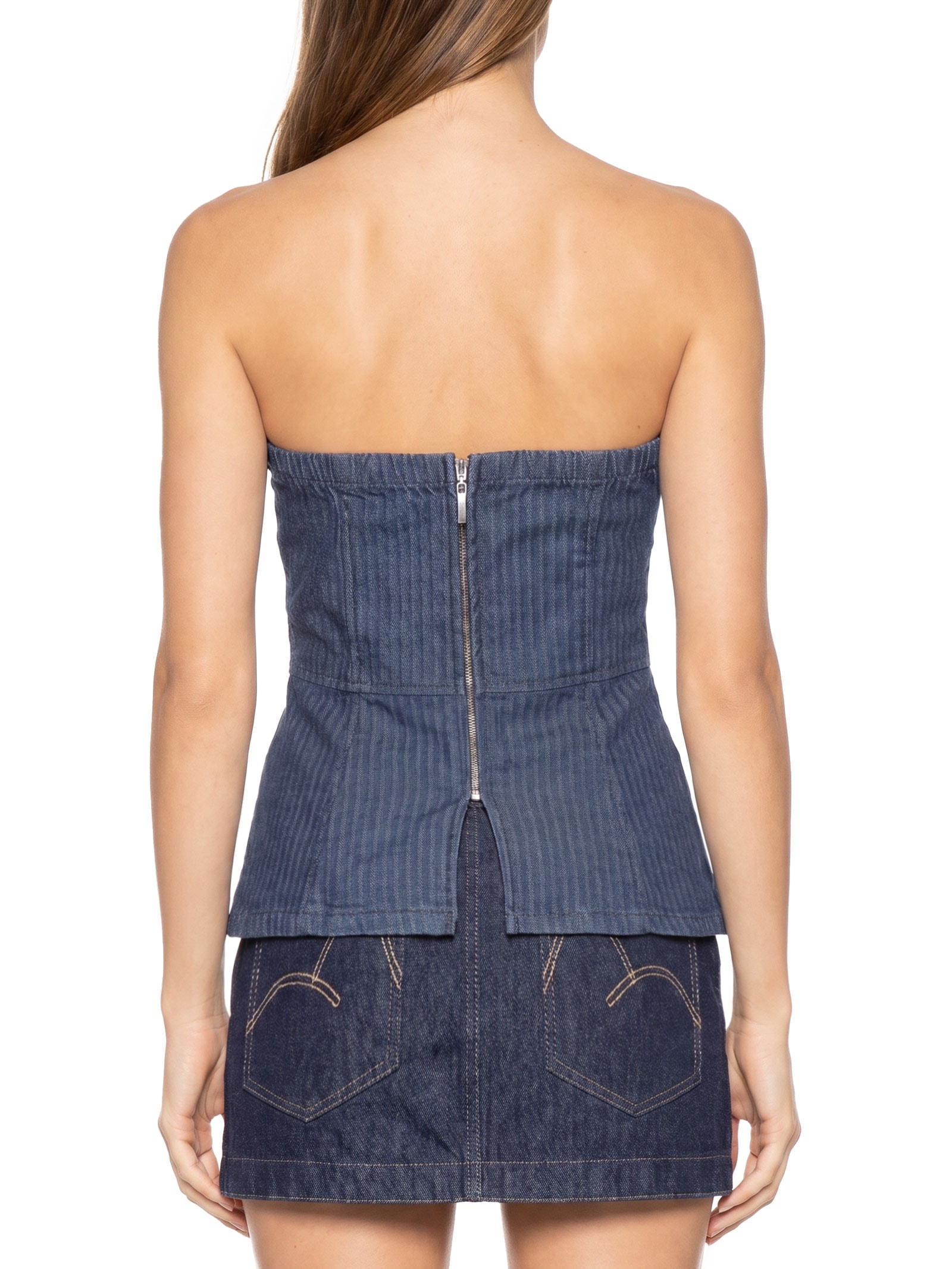 Blusa Feminina  Jeans Azul Colcci