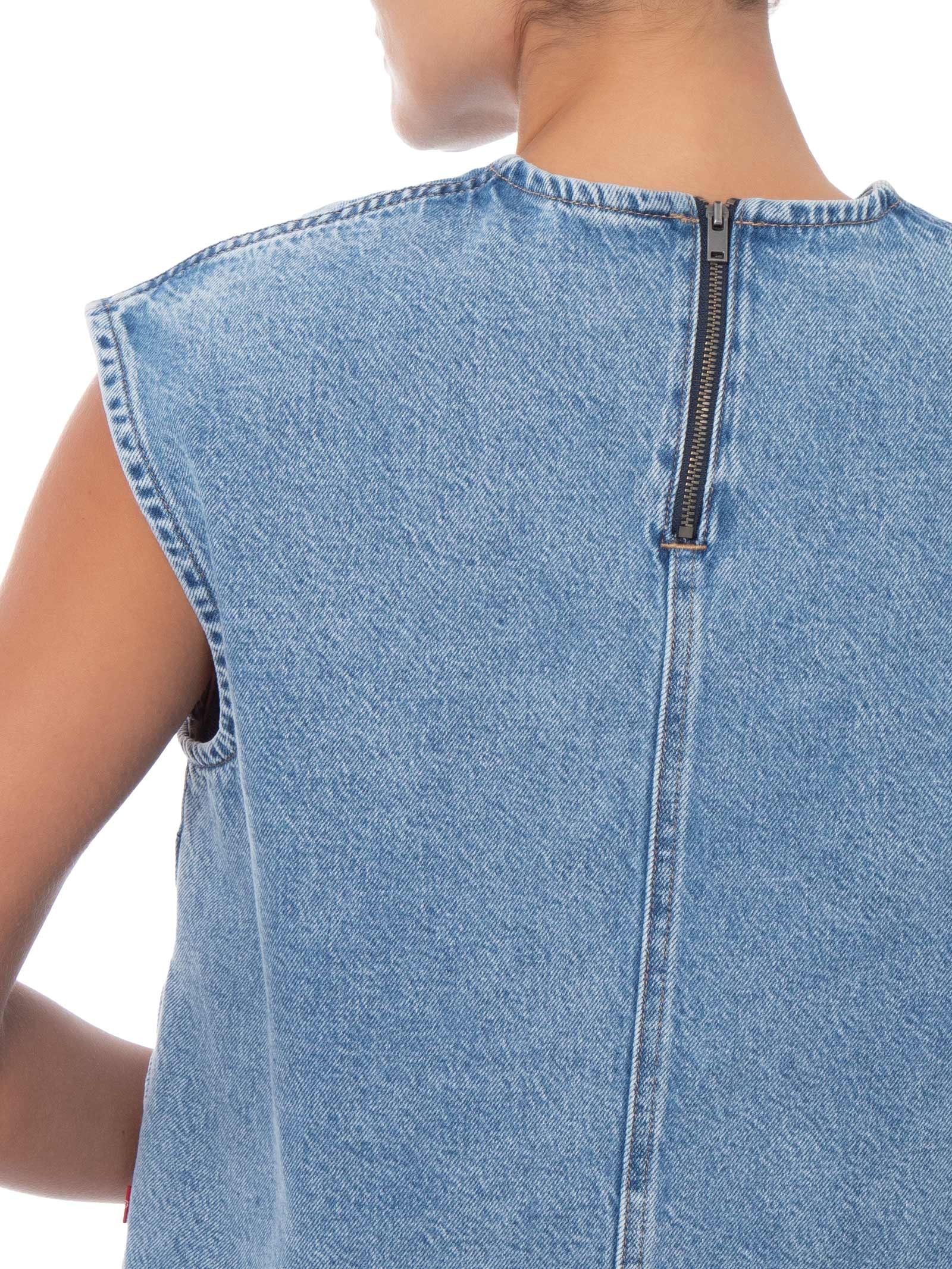 Blusa Feminina Jeans Denim Tee Azul Levi's