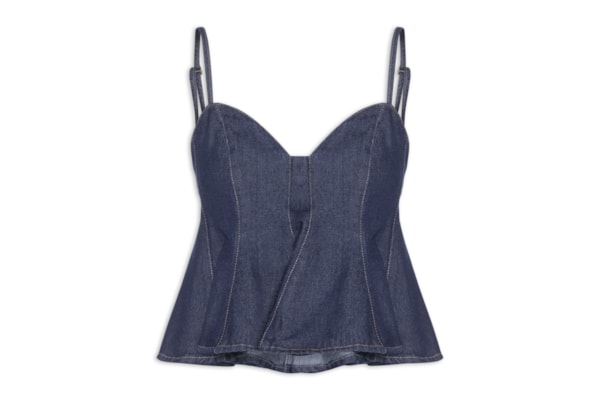 Blusa Feminina Jeans Original - Azul