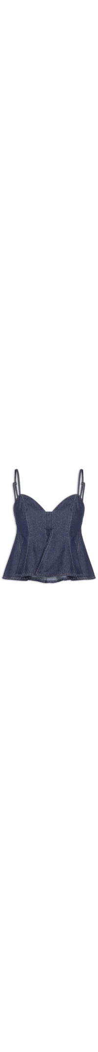 Blusa Feminina Jeans Original - Azul
