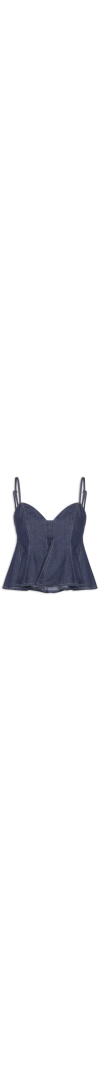 Blusa Feminina Jeans Original - Azul