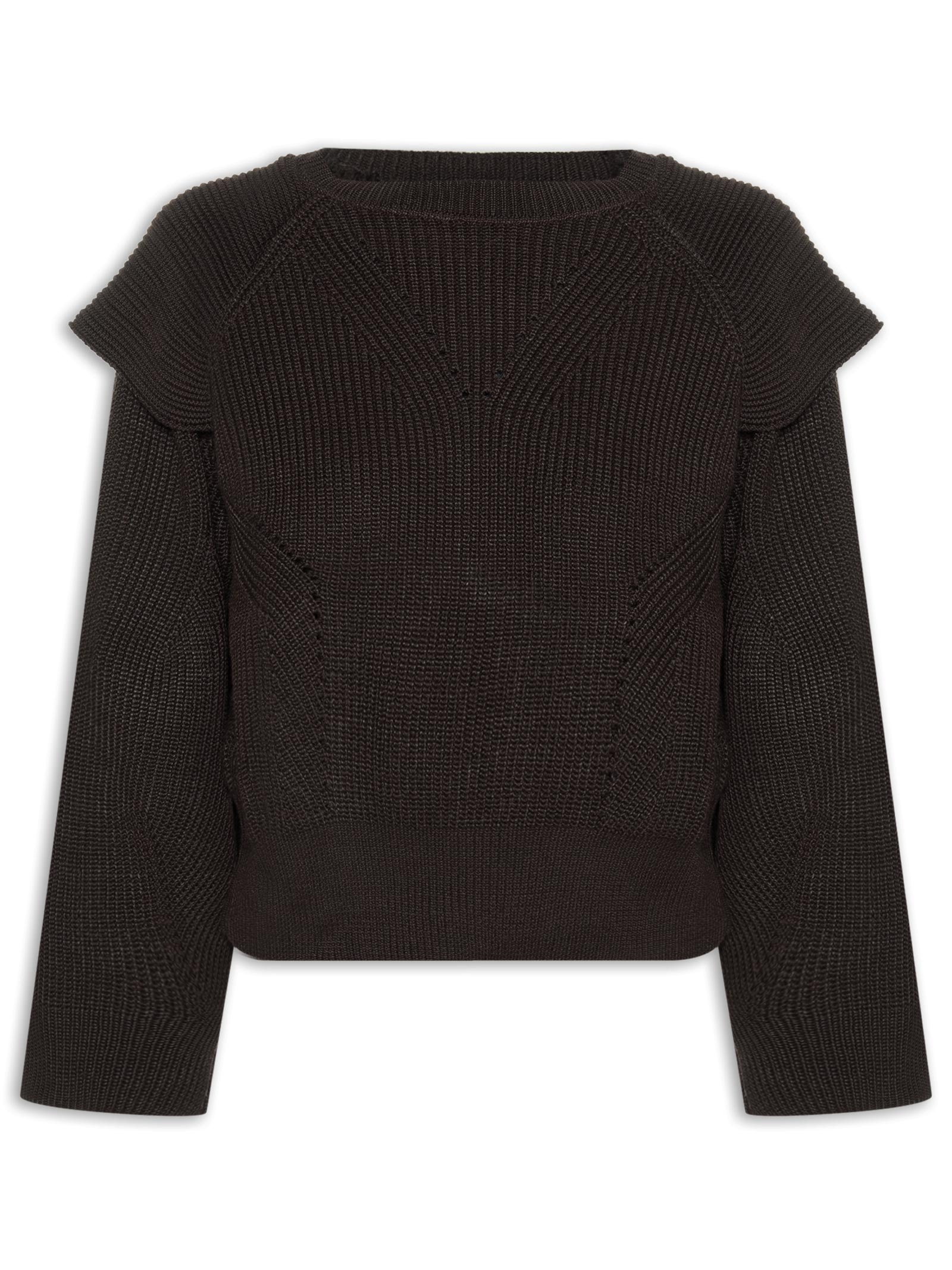 Blusa Feminina Joey Marrom Le Lis