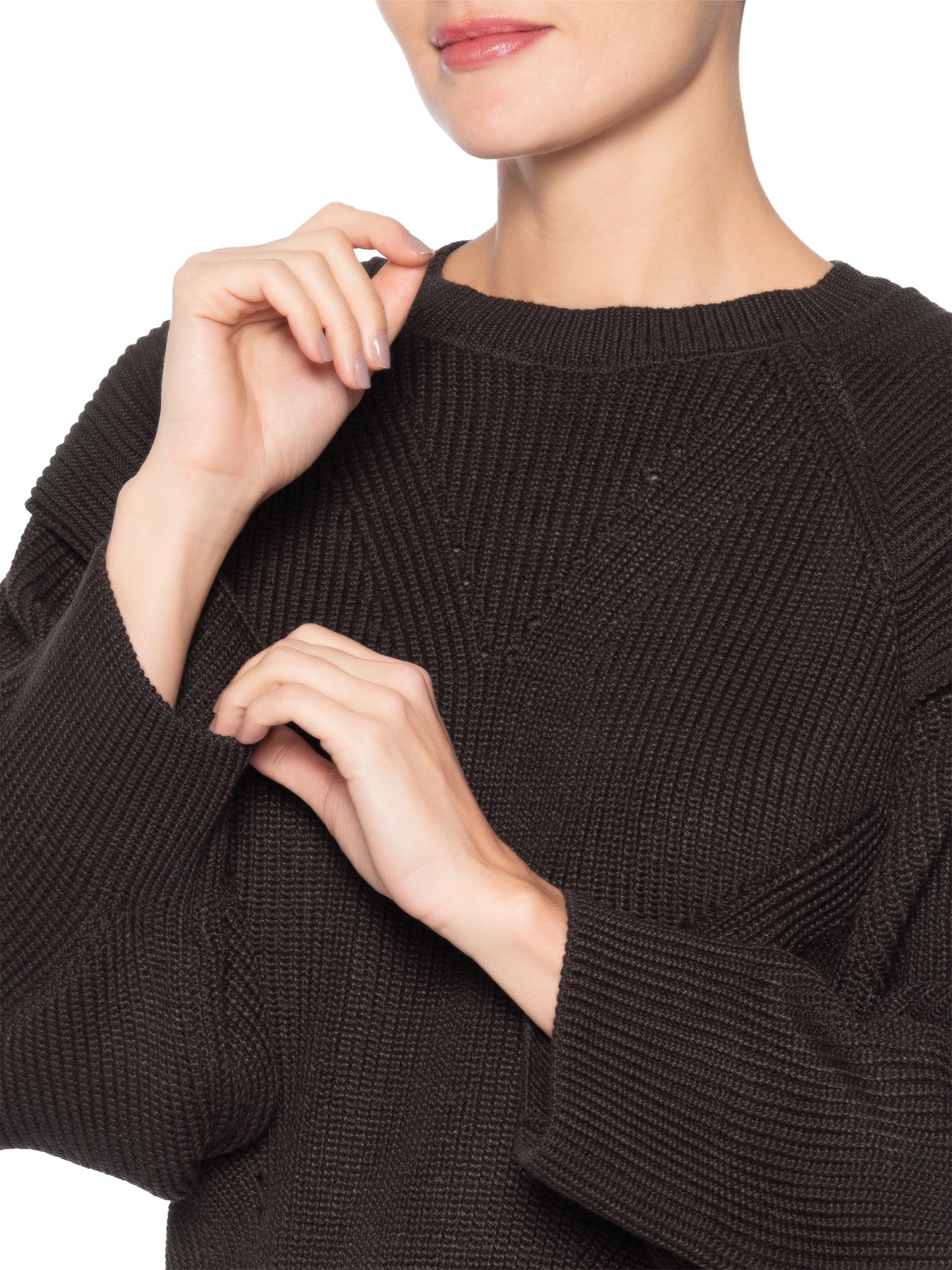 Blusa Feminina Joey Marrom Le Lis