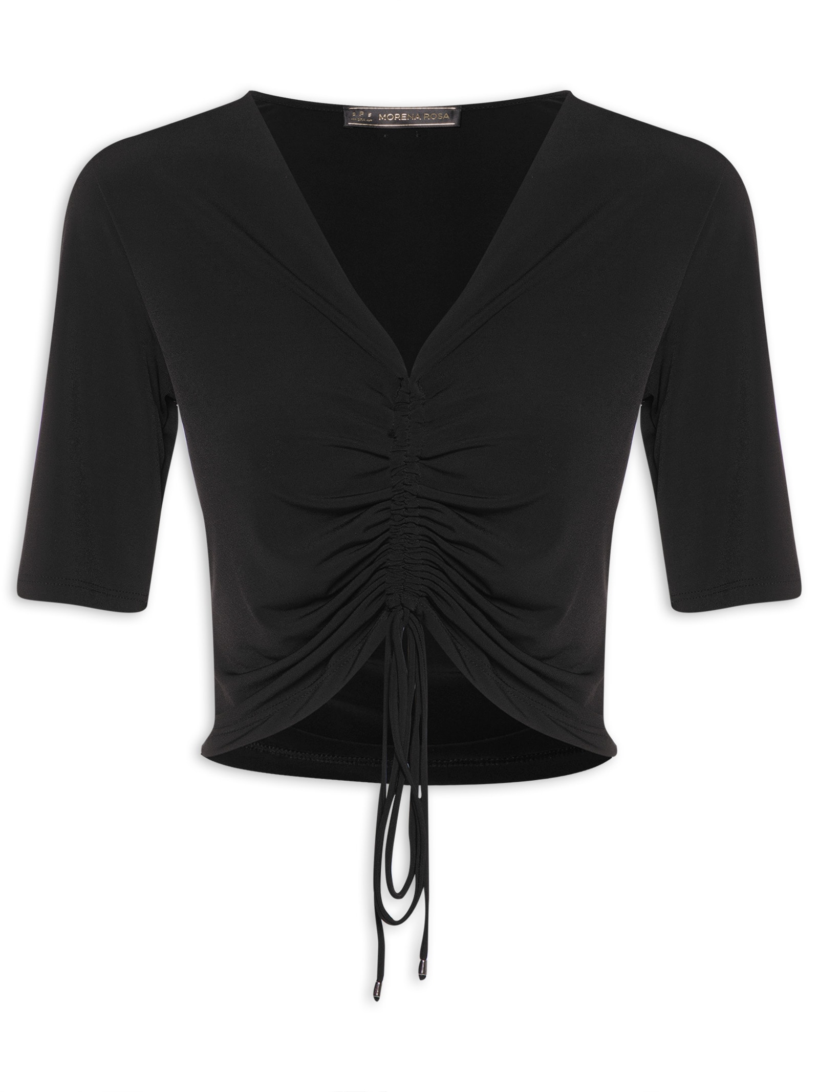 Blusa Feminina Julieta Preto Morena Rosa