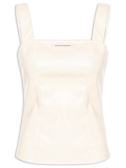 Blusa Feminina Justa de Alça – Branco