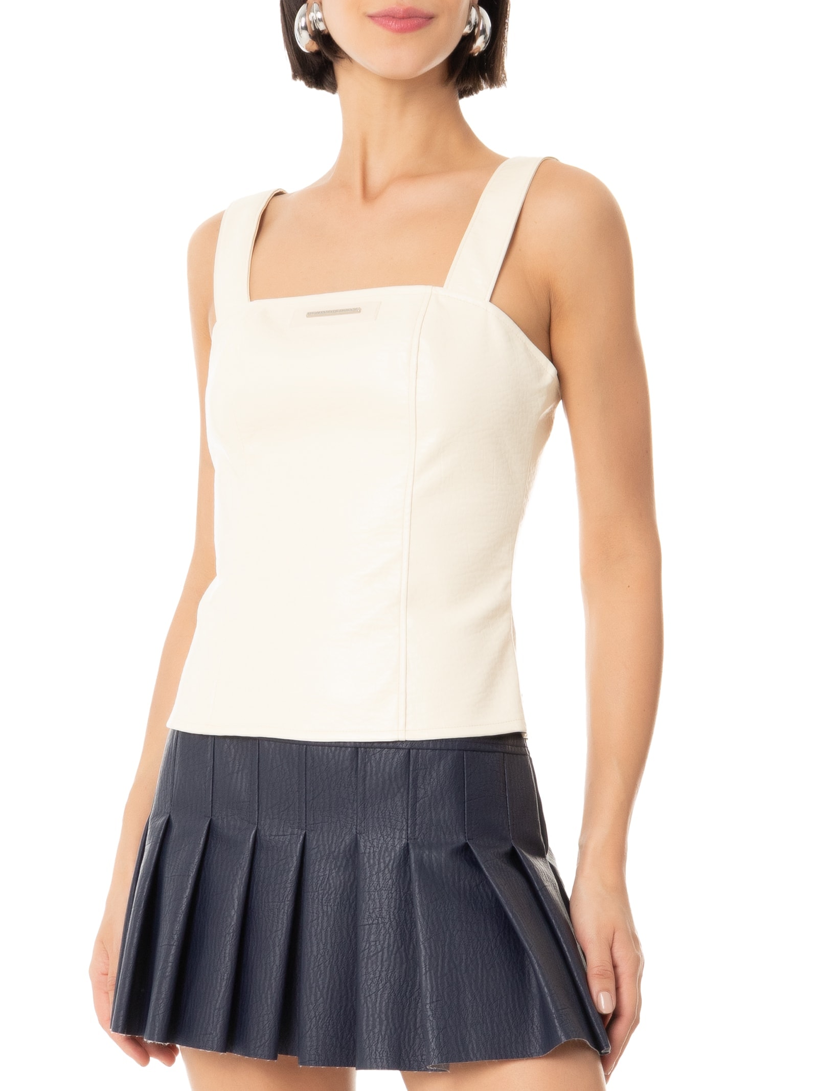 Blusa Feminina Justa de Alça Branco My Favorite Things