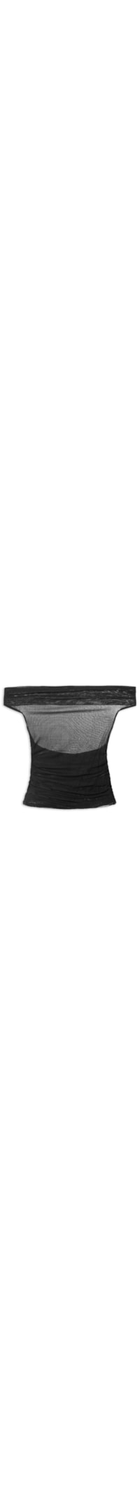 Blusa Feminina Justa Ombro a Ombro - Preto