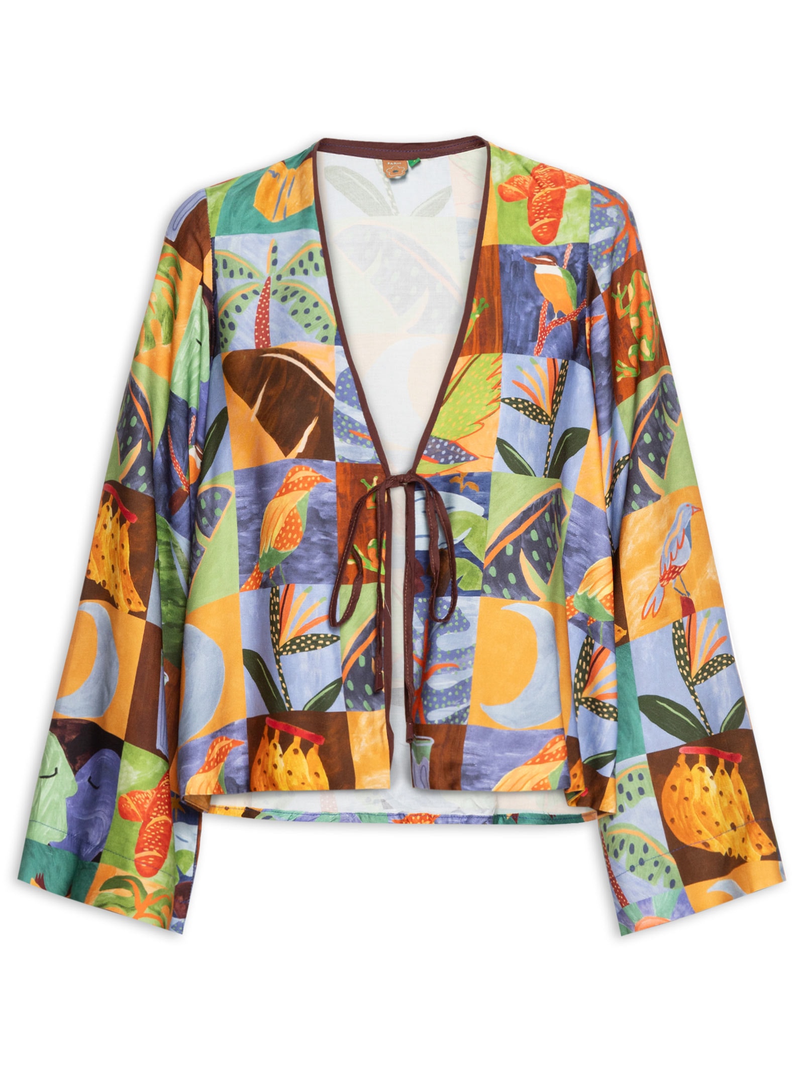 Blusa Feminina Lago do Amor Marrom Farm
