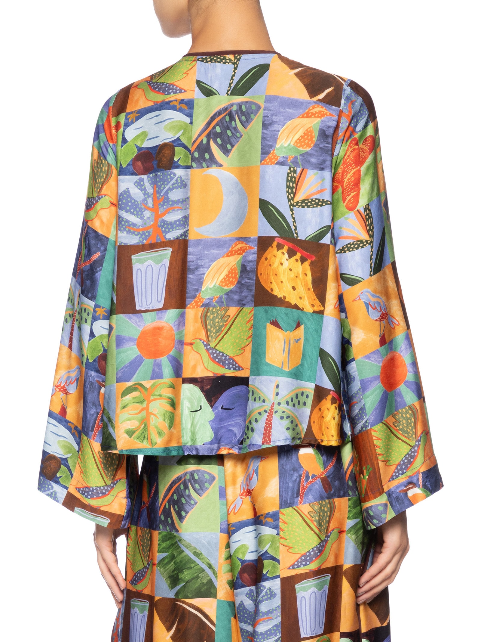 Blusa Feminina Lago do Amor Marrom Farm