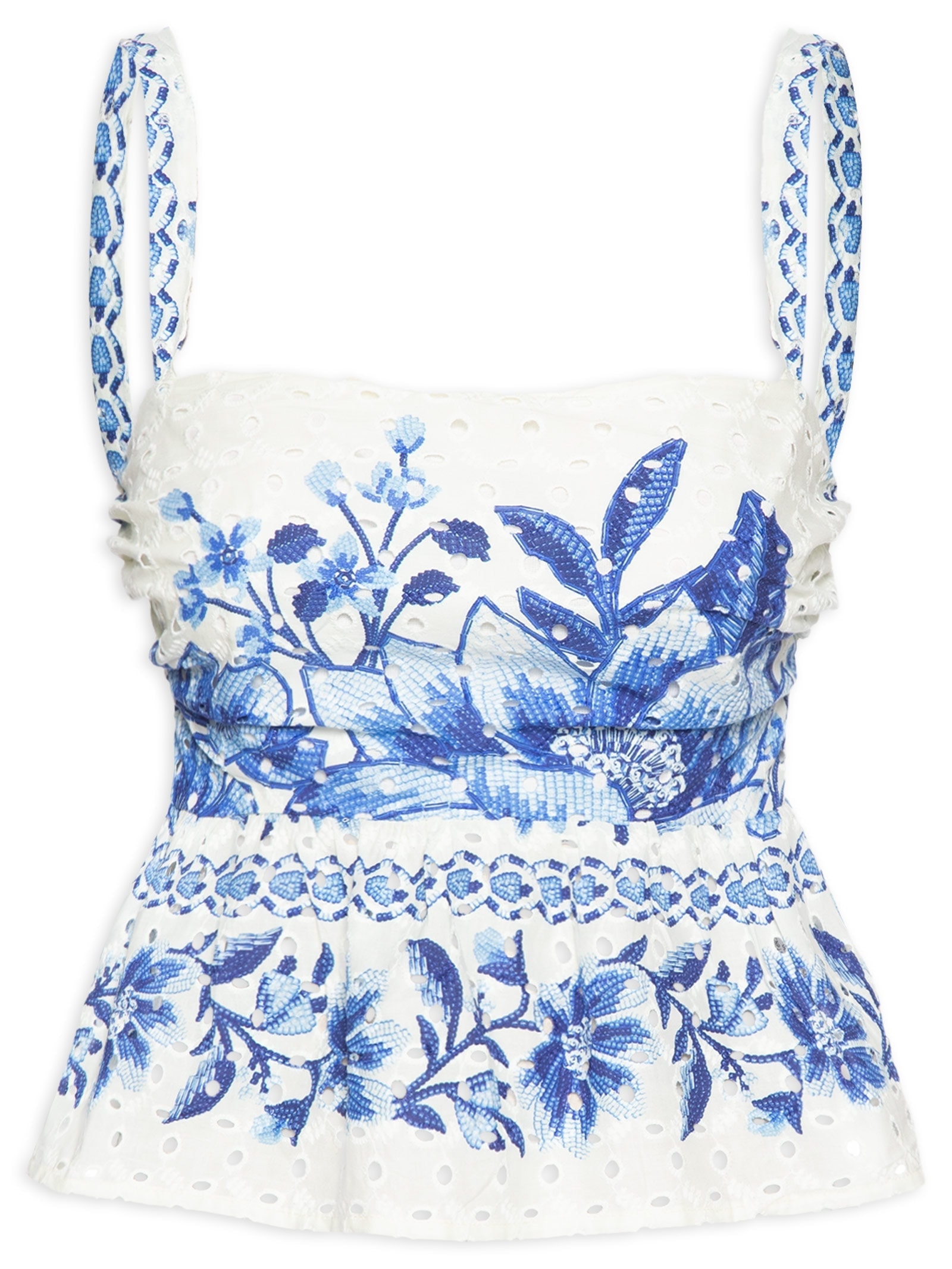 Blusa Feminina Laise Fruta De Verão Branco Farm