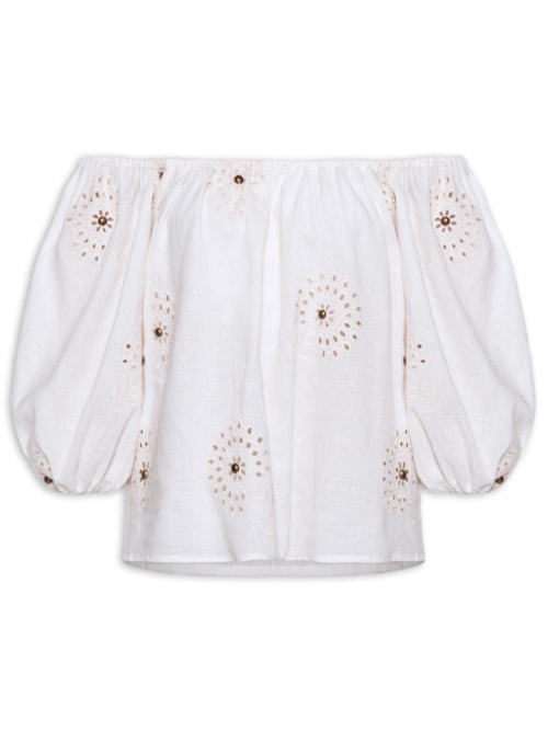 Blusa Feminina Laise Tachas – Branco