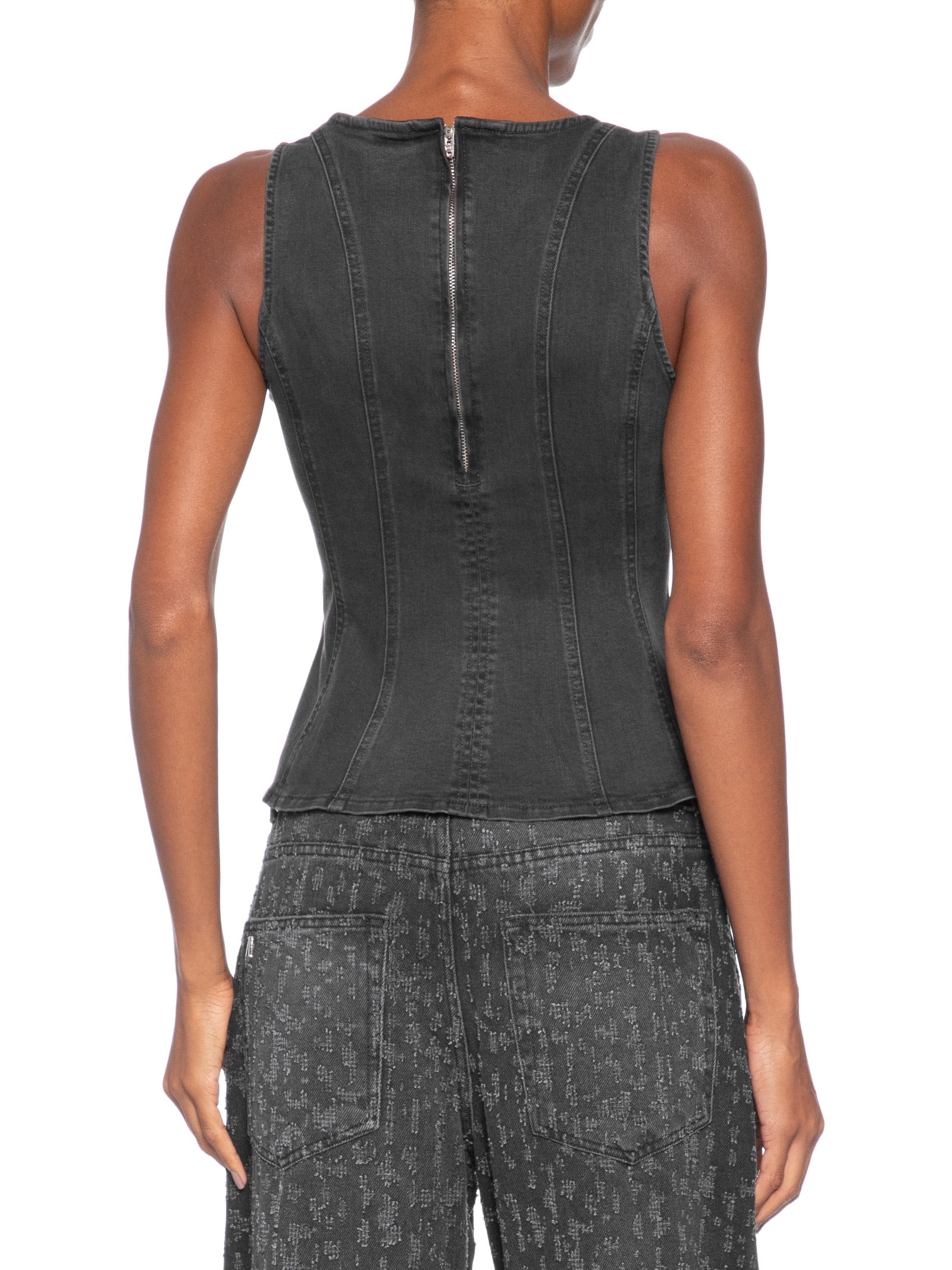 Blusa Feminina Leighton Peplum Preto Levi's