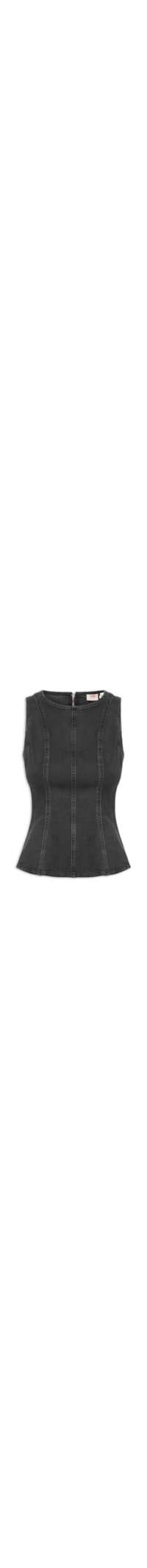 Blusa Feminina Leighton Peplum - Preto