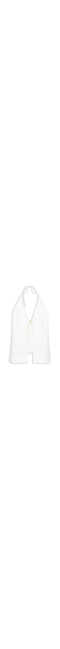 Blusa Feminina Lenço Crinkle – Branco