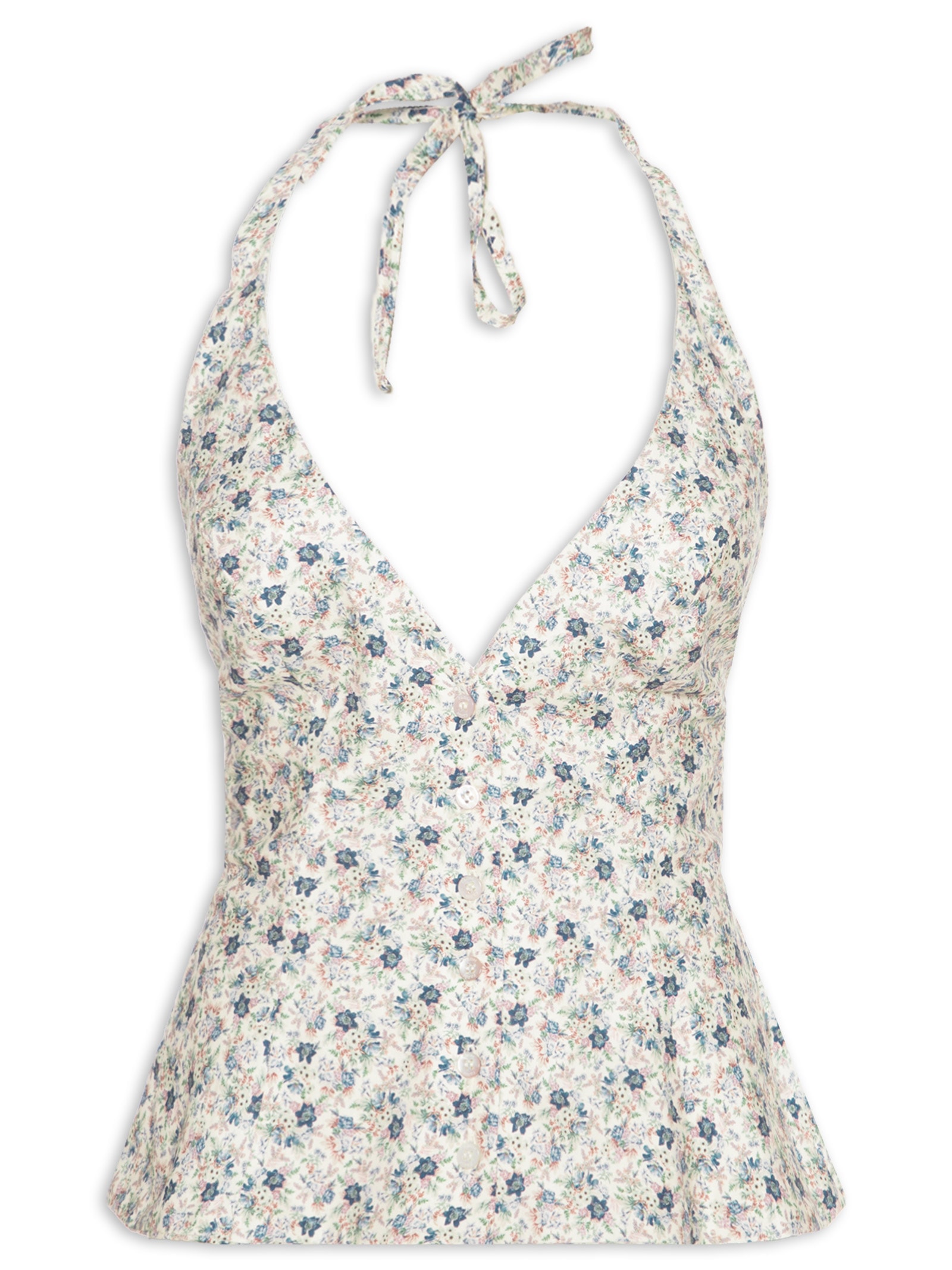 Blusa Feminina Lenço Pelicano – Branco Farm