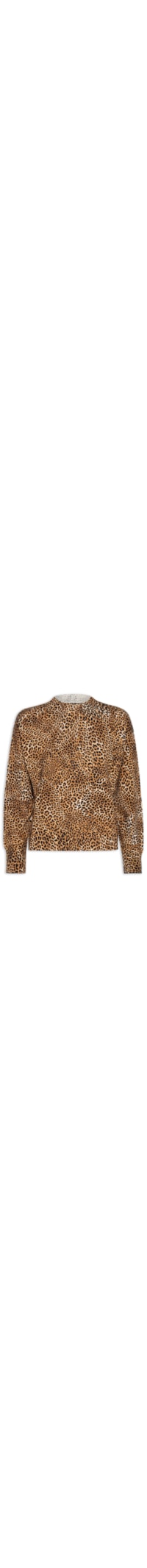 Blusa Feminina Leopard Print - Animal Print