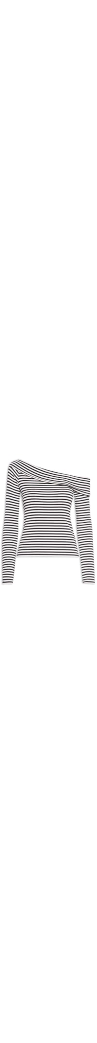 Blusa Feminina Levi's Clara Rib Off Shoulder LS - Preto