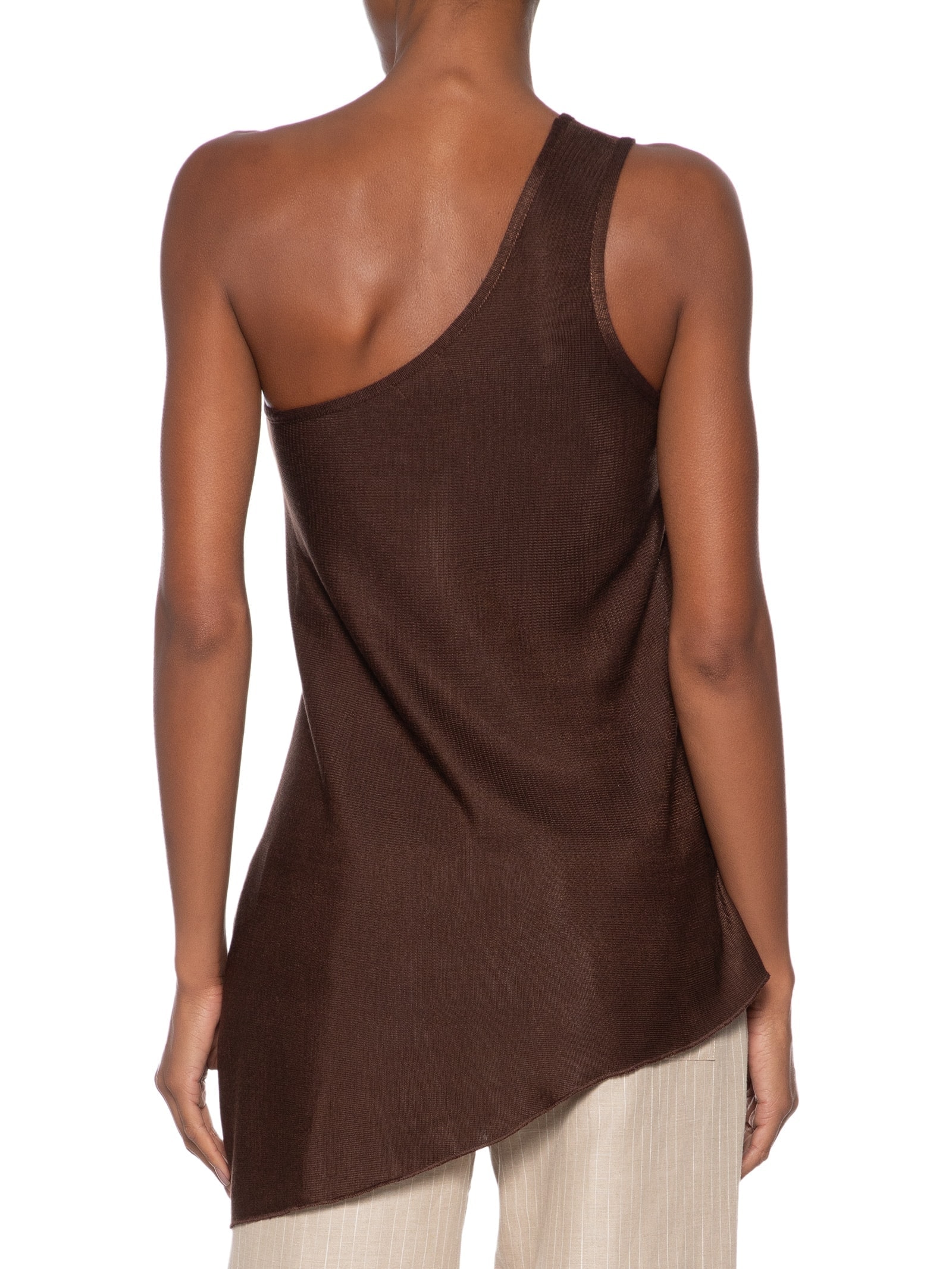 Blusa Feminina Linea Marrom Le Lis