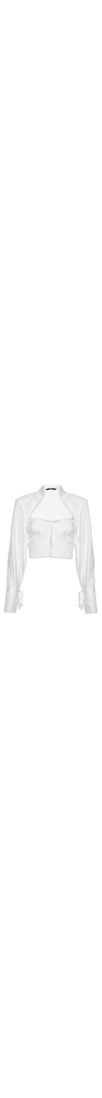 Blusa Feminina Linho - Branco