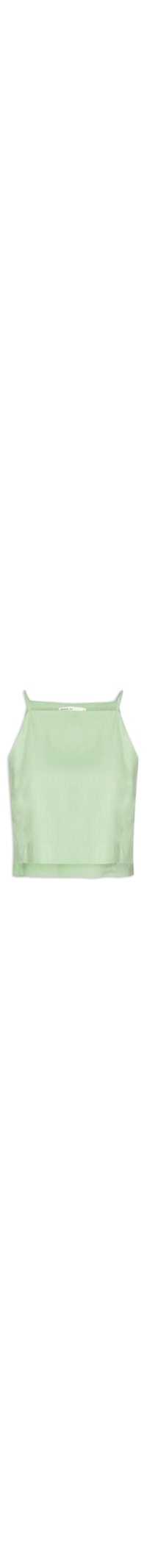 Blusa Feminina Linho Cava Reta - Verde