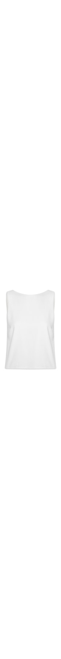 Blusa Feminina Linho Costas Torcida - Branco