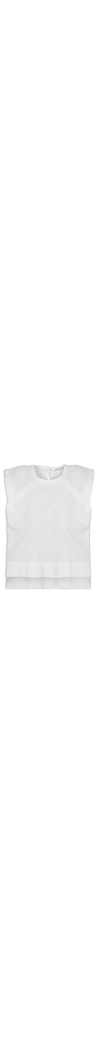Blusa Feminina Linho Quadradinha - Branco