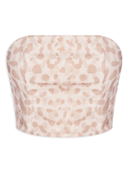 Blusa Feminina Lino Marrakesh - Animal Print
