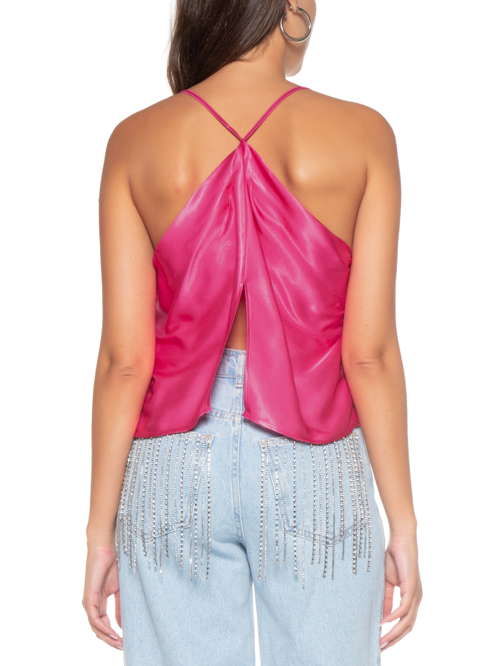 Blusa Feminina Lisa Rosa Forum