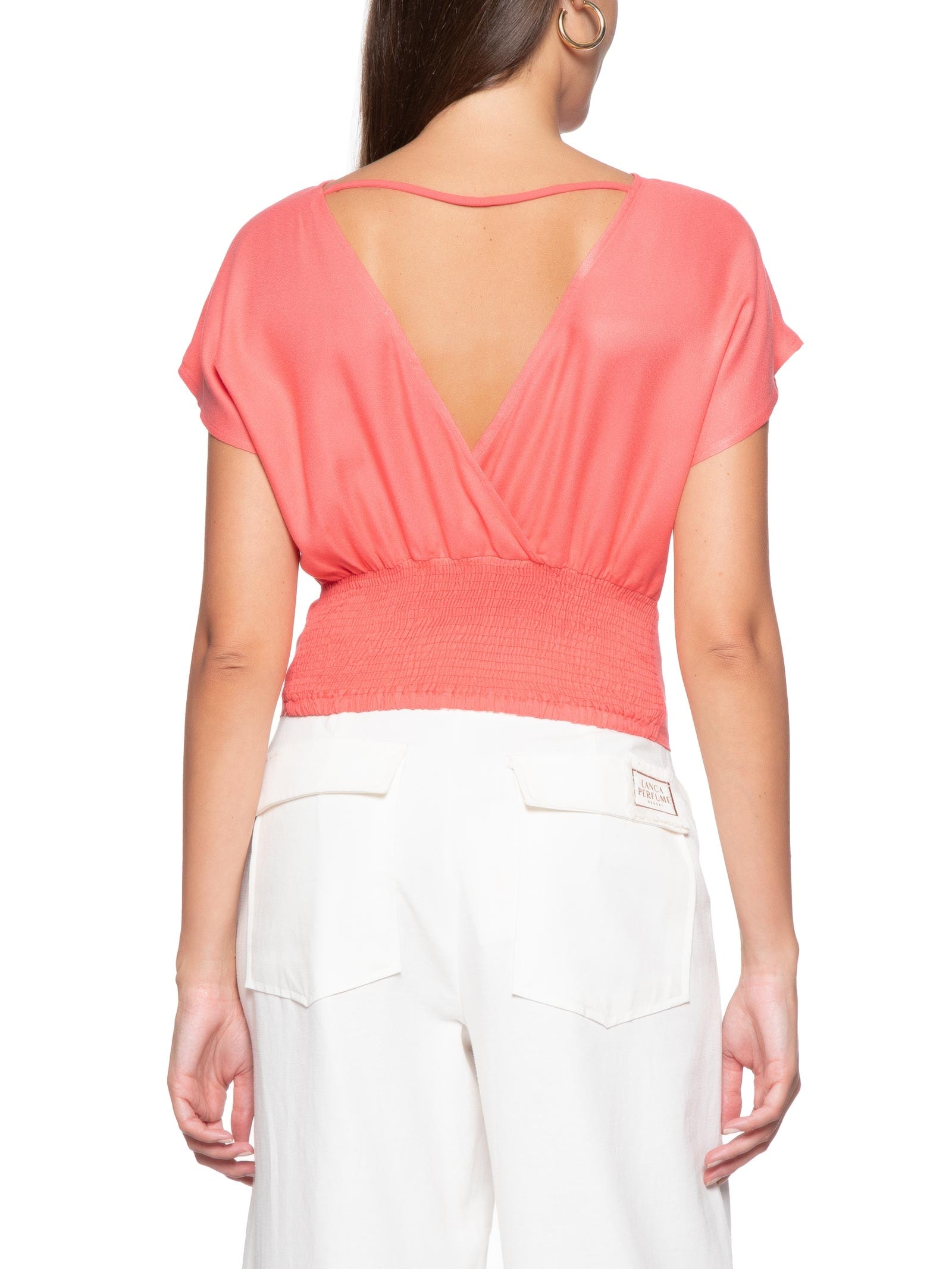 Blusa Feminina Lisa Rosa Forum