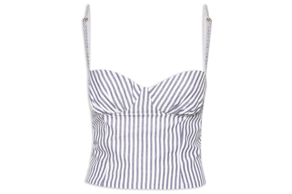 Blusa Feminina Listra Palmas - Azul