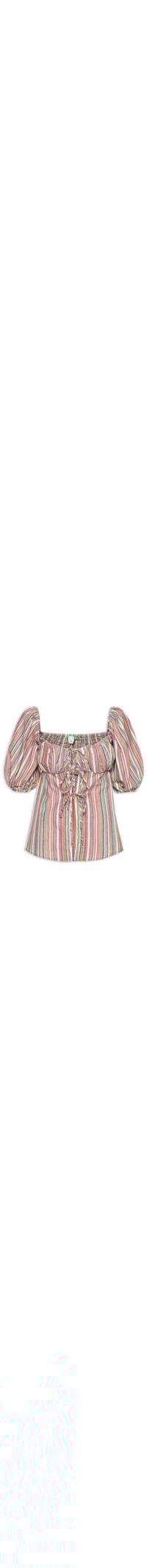 Blusa Feminina Listra Pipa - Rosa