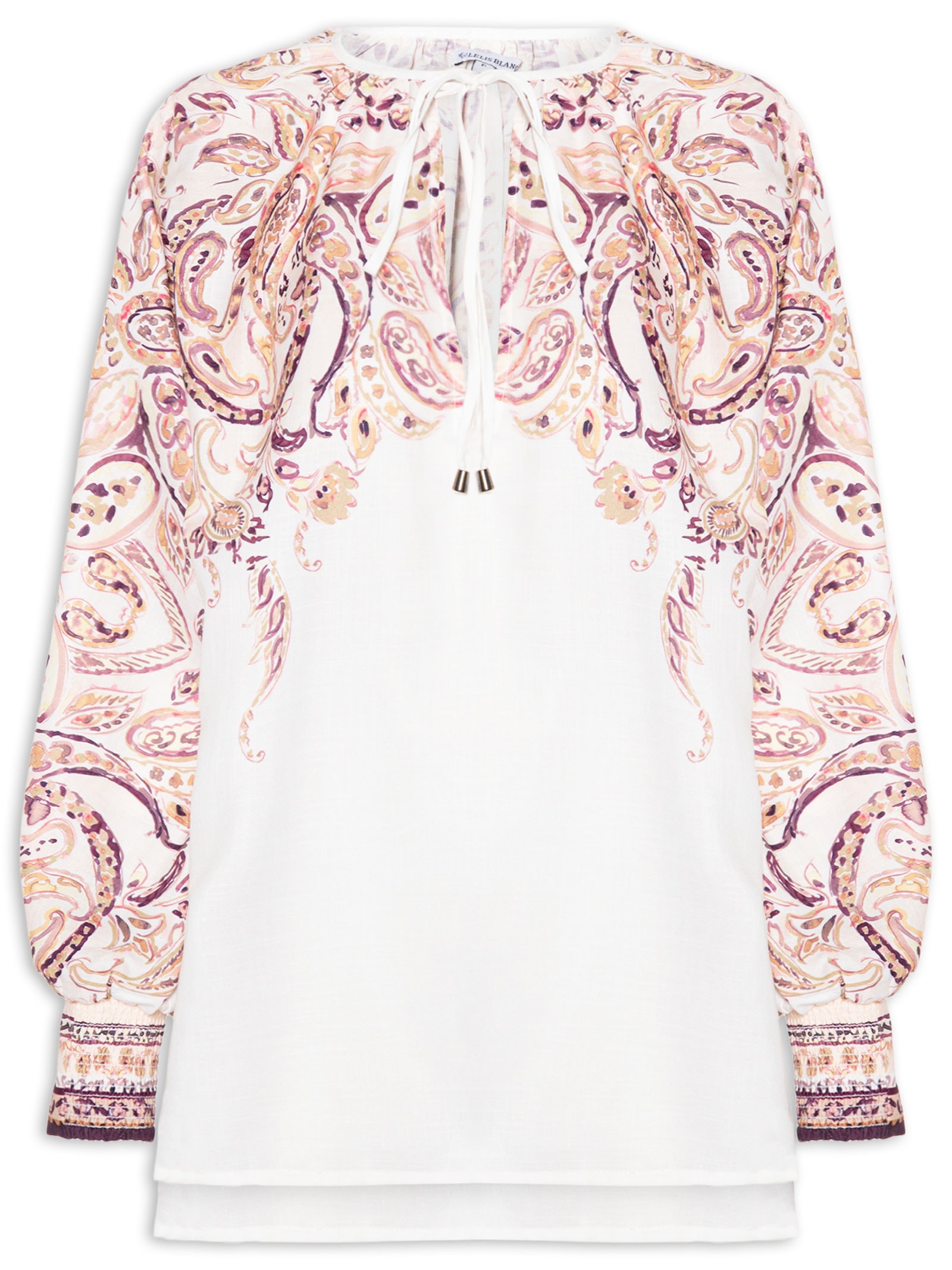 Blusa Feminina Localizada Fani – Branco Le Lis