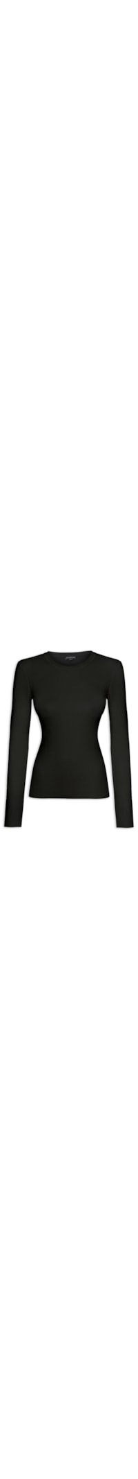 Blusa Feminina Luana V - Preto