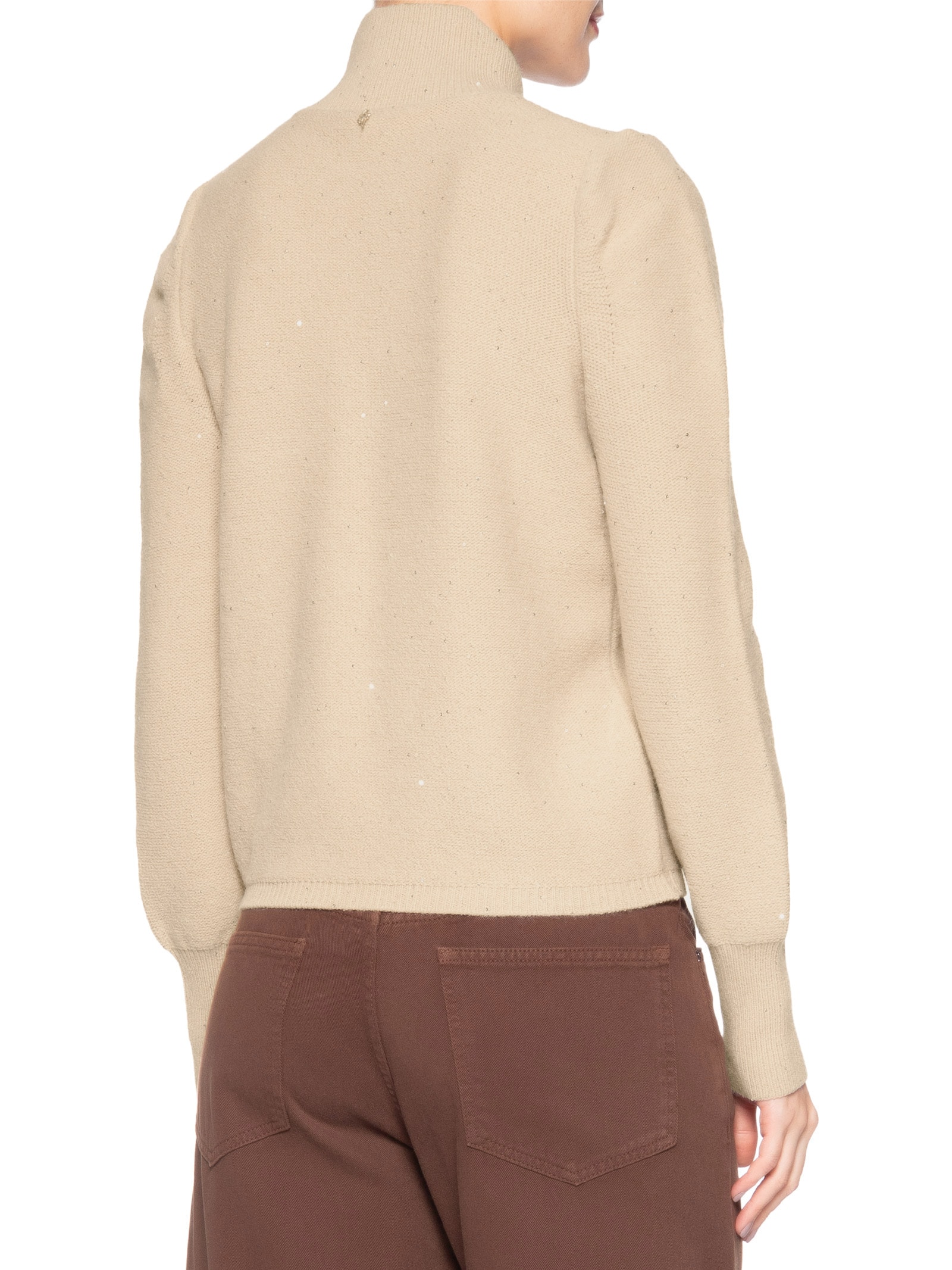Blusa Feminina Luna Bufante Bege Le Lis