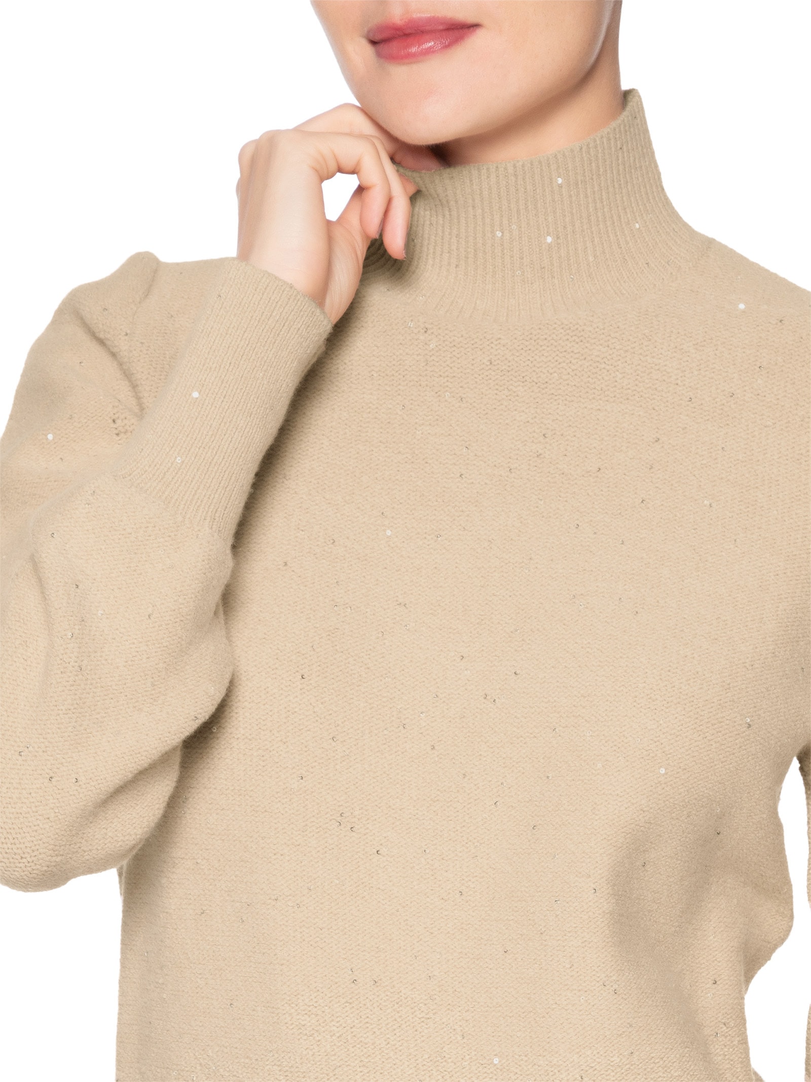 Blusa Feminina Luna Bufante Bege Le Lis