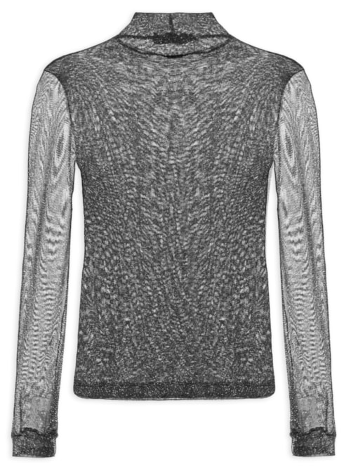 Blusa Feminina Lurex Highline – Preto